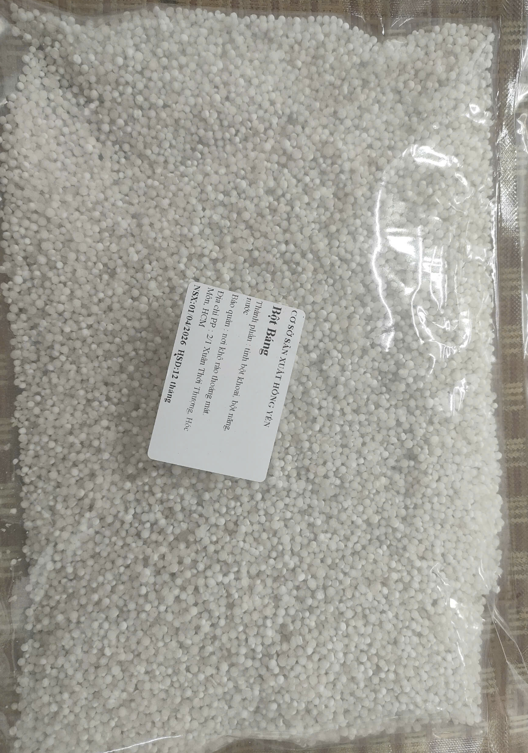 Bột Báng Hồng Yến 500g